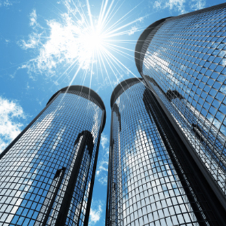 skyscrapers.